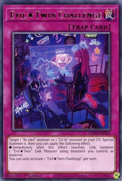 Evil Twin Challenge (GEIM-EN021) [Genesis Impact]
