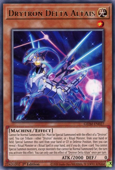 Drytron Delta Altais (GEIM-EN027) [Genesis Impact]