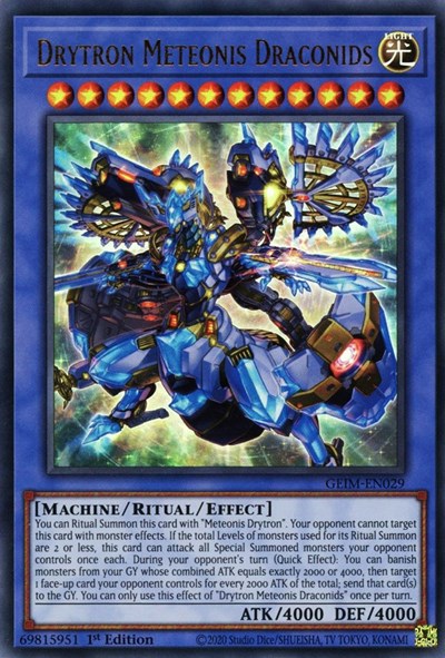Drytron Meteonis Draconids (GEIM-EN029) [Genesis Impact]