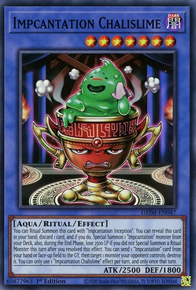 Impcantation Chalislime (GEIM-EN047) [Genesis Impact]
