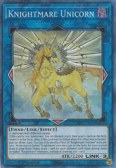 Knightmare Unicorn (CR) (GEIM-EN050) [Genesis Impact]