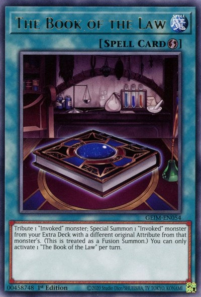 The Book of the Law (GEIM-EN054) [Genesis Impact]