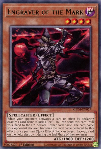 Engraver of the Mark (GEIM-EN059) [Genesis Impact]