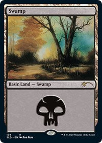 Swamp (104) (Bob Ross) (104) [Secret Lair Drop Series]