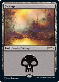 Swamp (105) (Bob Ross) (105) [Secret Lair Drop Series]