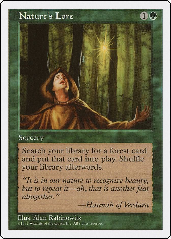 Nature's Lore [Fifth Edition]
