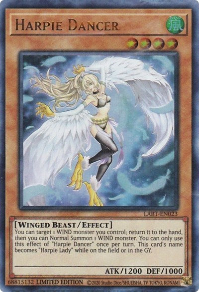 Harpie Dancer (LART-EN023) [The Lost Art Promotion]