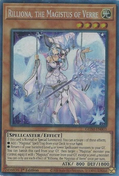 Rilliona, the Magistus of Verre (CR) (GEIM-EN003) [Genesis Impact]