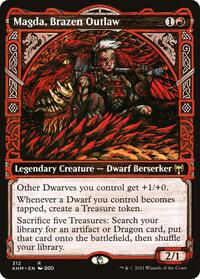 Magda, Brazen Outlaw (Showcase) (312) [Kaldheim]
