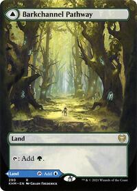 Barkchannel Pathway (Borderless) (290) [Kaldheim]