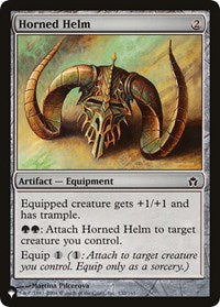 Horned Helm (132/165) [The List Reprints]