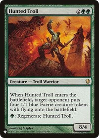 Hunted Troll (150/356) [The List Reprints]