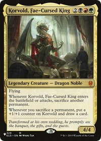 Korvold, Fae-Cursed King (329/269) [The List Reprints]