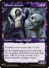Liliana's Devotee (Showcase) (298/274) [The List Reprints]