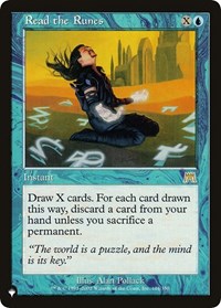 Read the Runes (104/350) [The List Reprints]