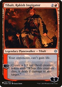 Tibalt, Rakish Instigator (146/264) [The List Reprints]