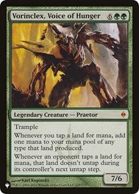 Vorinclex, Voice of Hunger (127/175) [The List Reprints]