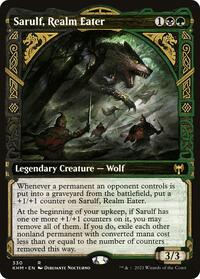 Sarulf, Realm Eater (Showcase) (330) [Kaldheim]