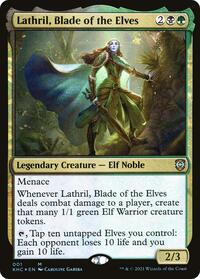 Lathril, Blade of the Elves (1) [Commander: Kaldheim]