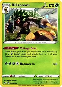 Rillaboom - 014/202 (Cosmos Holo) (014/202) [Miscellaneous Cards & Products]