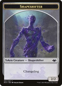 Shapeshifter // Myr Double-Sided Token (1 // 19) [Modern Horizons]