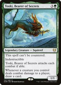 Toski, Bearer of Secrets (197) [Kaldheim]