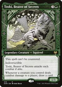 Toski, Bearer of Secrets (Showcase) (319) [Kaldheim]