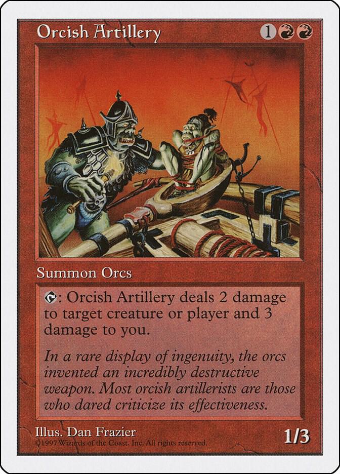 Orcish Artillery [Fifth Edition]