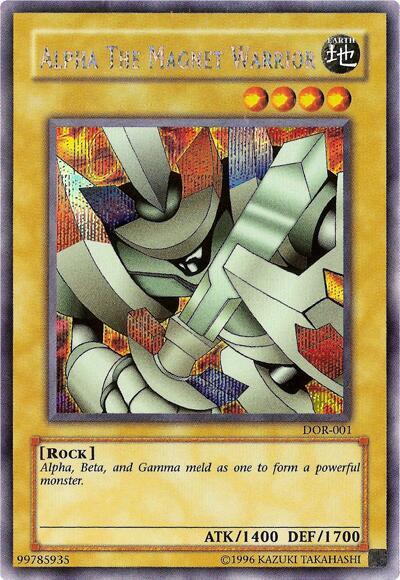 Alpha the Magnet Warrior (DOR-001) [Duelist of the Roses]
