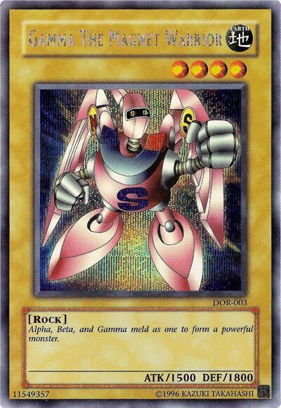 Gamma the Magnet Warrior (DOR-003) [Duelist of the Roses]
