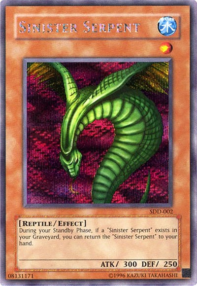 Sinister Serpent (SDD-002) [Stairway to the Destined Duel]