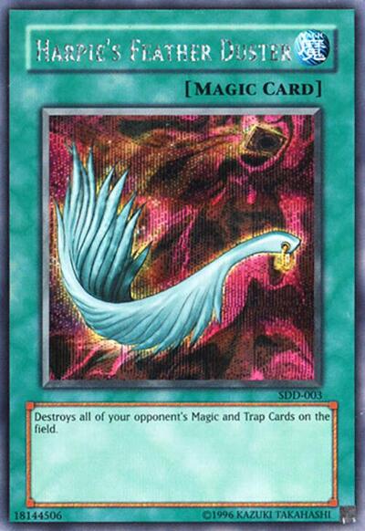 Harpie's Feather Duster (SDD-003) [Stairway to the Destined Duel]