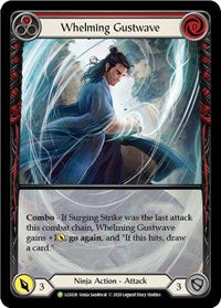 Whelming Gustwave (Red) - LGS026 (LGS026) [Flesh and Blood: Promo Cards]