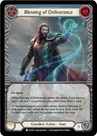 Blessing of Deliverance (Blue) - LGS025 (LGS025) [Flesh and Blood: Promo Cards]