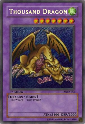 Thousand Dragon (MRD-143) - Metal Raiders 1st Edition