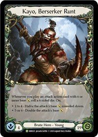 Kayo, Berserker Runt - HER025 (HER025) [Flesh and Blood: Promo Cards]