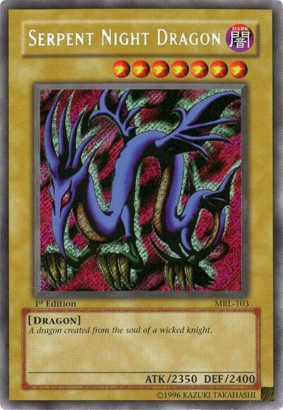 Serpent Night Dragon (MRL-103) [Magic Ruler]