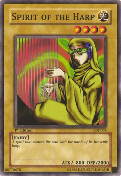 Spirit of the Harp (SDJ-004) [Starter Deck: Joey]