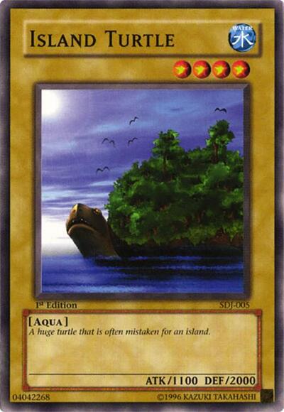 Island Turtle (SDJ-005) [Starter Deck: Joey]