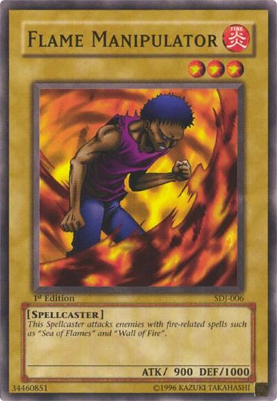 Flame Manipulator (SDJ-006) [Starter Deck: Joey]