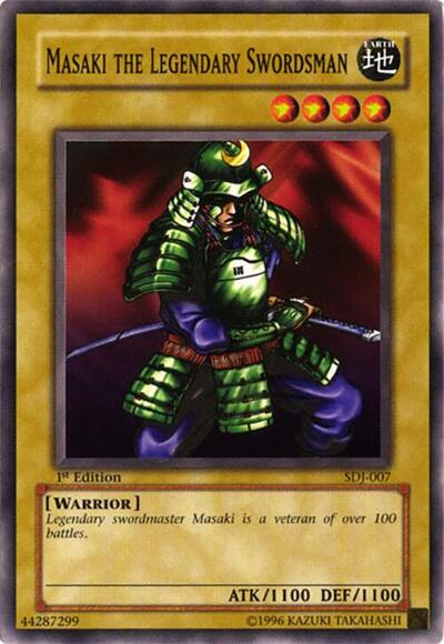 Masaki the Legendary Swordsman (SDJ-007) [Starter Deck: Joey]