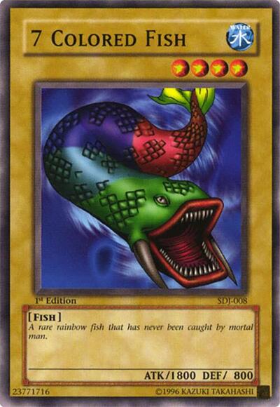 7 Colored Fish (SDJ-008) [Starter Deck: Joey]
