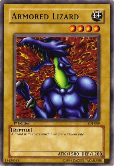 Armored Lizard (SDJ-009) [Starter Deck: Joey]