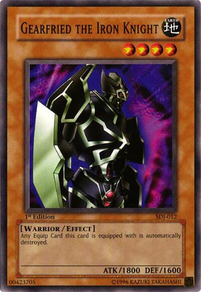 Gearfried the Iron Knight (SDJ-012) [Starter Deck: Joey]