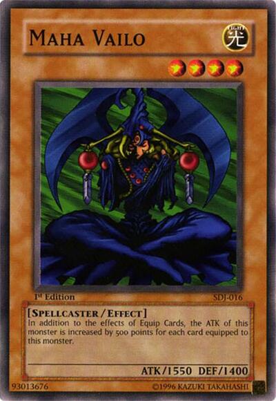 Maha Vailo (SDJ-016) [Starter Deck: Joey]