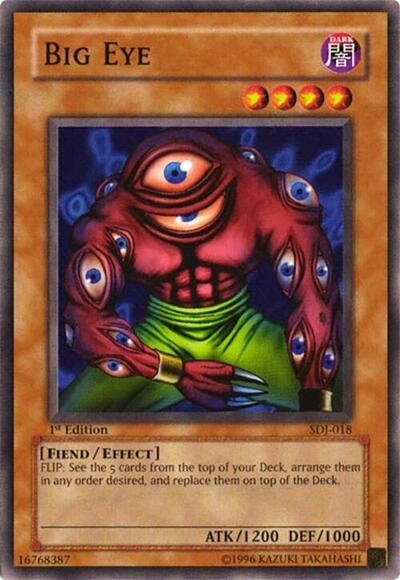 Big Eye (SDJ-018) [Starter Deck: Joey]
