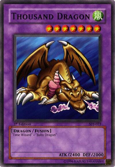 Thousand Dragon (SDJ-023) [Starter Deck: Joey]