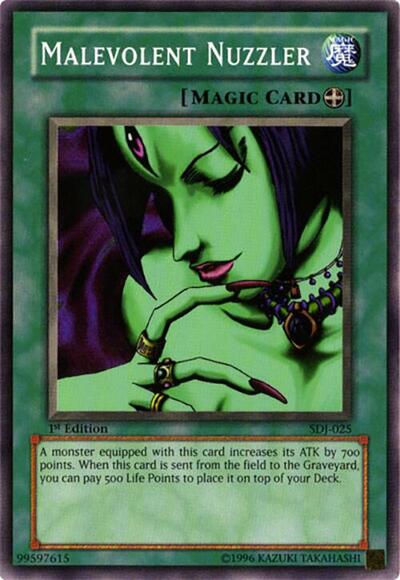 Malevolent Nuzzler (SDJ-025) [Starter Deck: Joey]