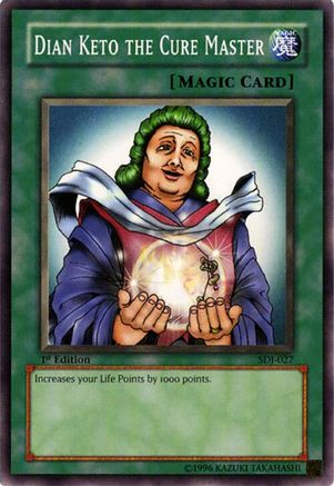 Dian Keto the Cure Master (SDJ-027) - Starter Deck: Joey Unlimited