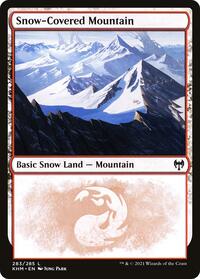 Snow-Covered Mountain (283) (283) [Kaldheim]